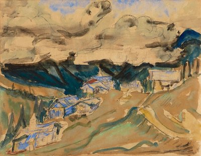 Paisaje alpino de Ernst Ludwig Kirchner